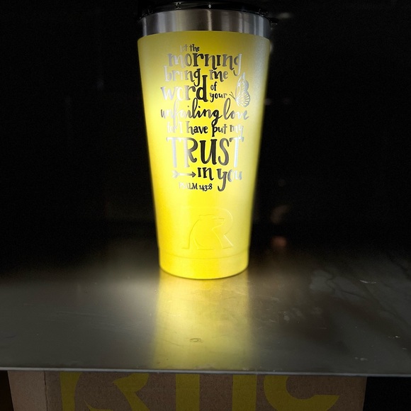Brand new 16 oz custom engraved tumbler.. RTIC brand - Picture 4 of 4